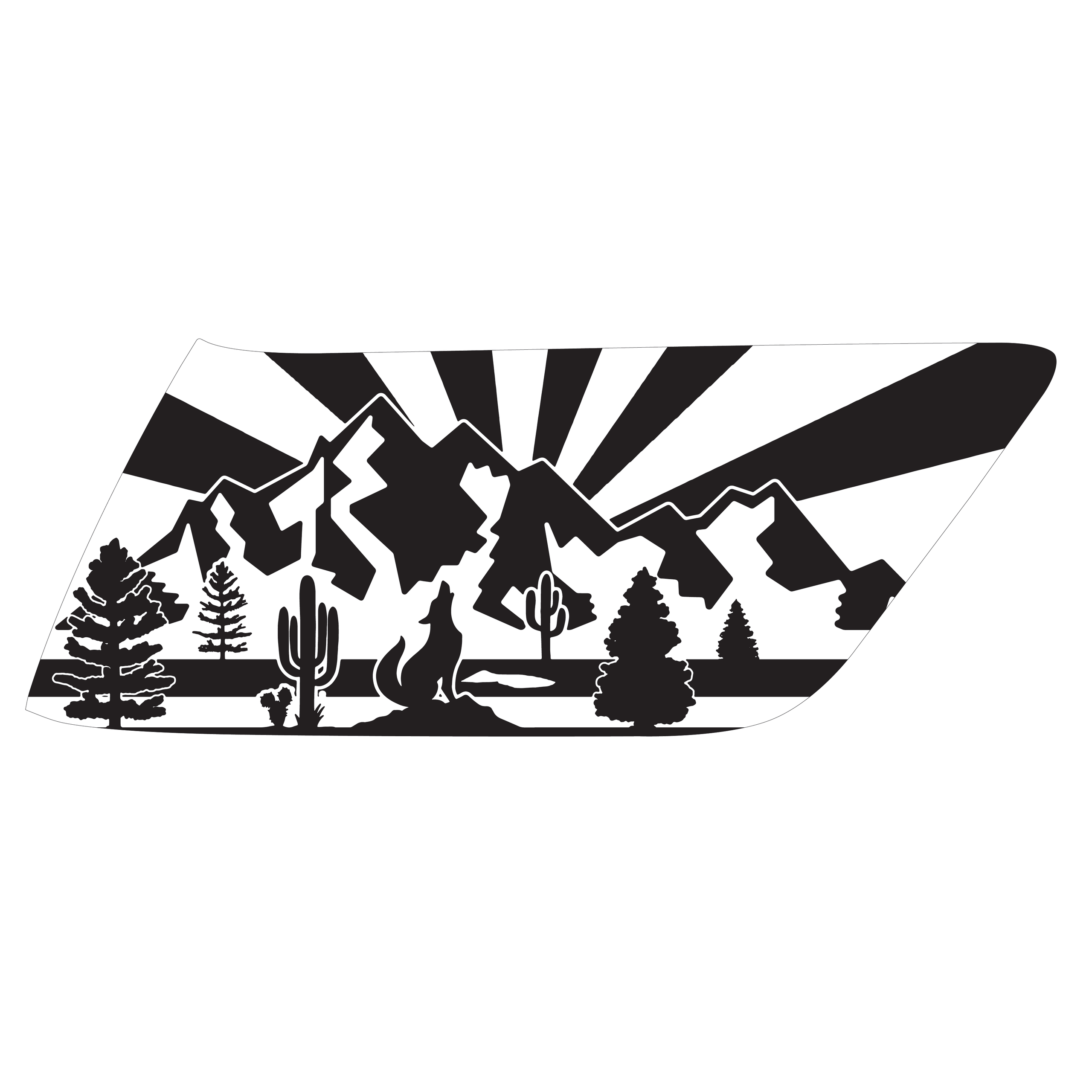 Coyote Mountains AZ Rays | GP Walsh Designs